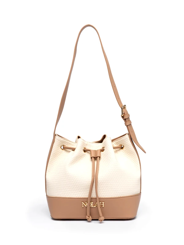 NOLAH NOLAH ΤΣΑΝΤΑ ΩΜΟΥ FELICITY CREAM BROWN