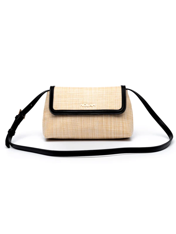NOLAH NOLAH ΓΥΝΑΙΚΕΙΑ ΤΣΑΝΤΑ PLAYA BEIGE BLACK