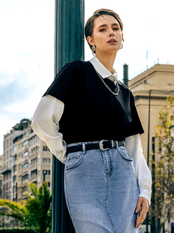 Celestino Τ-shirt μονόχρωμο SN7616.4212+1