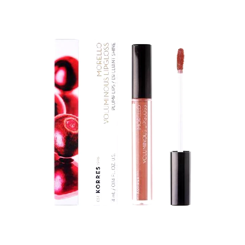 KORRES KORRES MORELLO Voluminous Lip Gloss 31 Bronze Nude 4ml