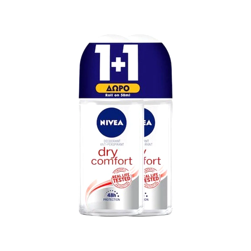 NIVEA NIVEA Deodorant Dry Comfort 2x50ml