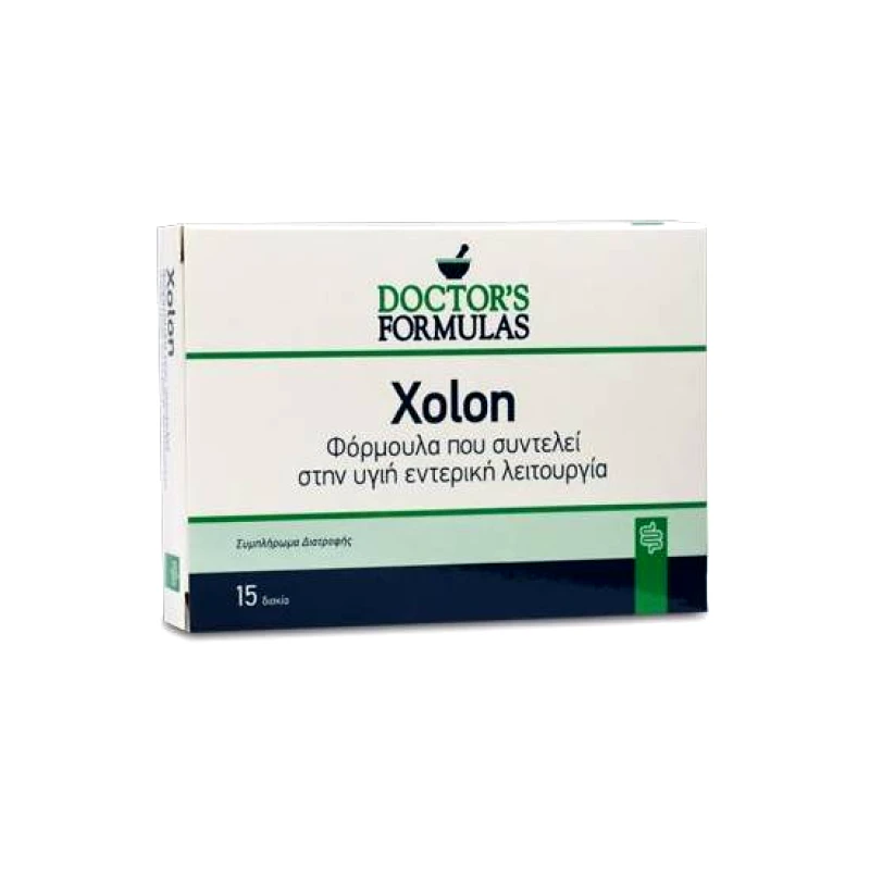 DOCTOR'S FORMULAS DOCTOR'S FORMULAS Xolon 750mg Δραστική Φυτική Φόρμουλα για την καταπολέμηση της Δυσκοιλιότητας 15 tabs