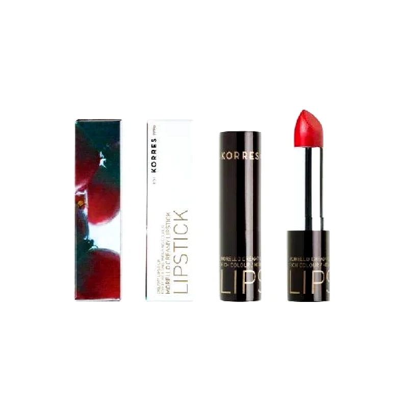 KORRES KORRES Morello Creamy Lipstick 52 Red Satin 3.5gr
