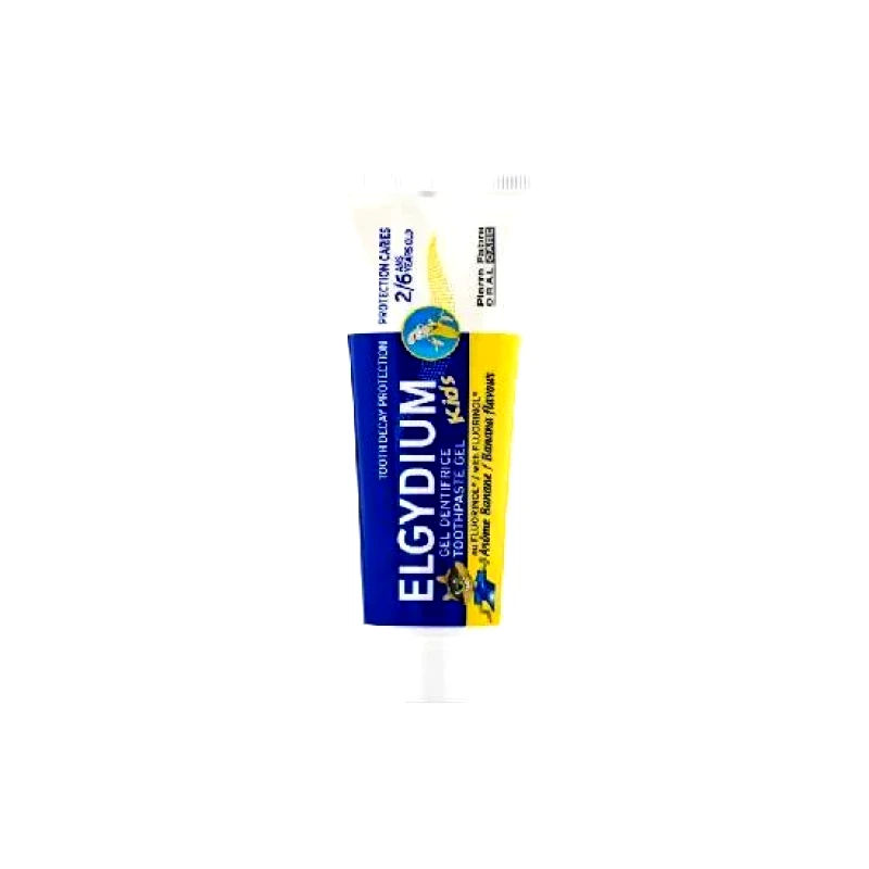 ELGYDIUM ELGYDIUM Οδοντόκρεμα 500 ppm με Γεύση Banana για 2+ χρονών 50ML