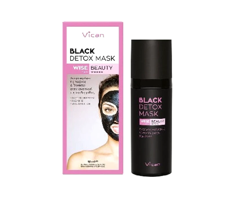 VICAN VICAN Wise Beauty Black Detox Mask 50ml