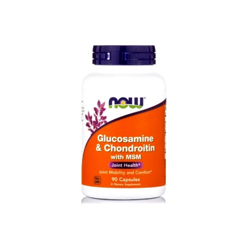 NOW FOODS NOW FOODS Glucosamine 1.500mg & Chondroitin 1.200mg With MSM 300mg 90caps