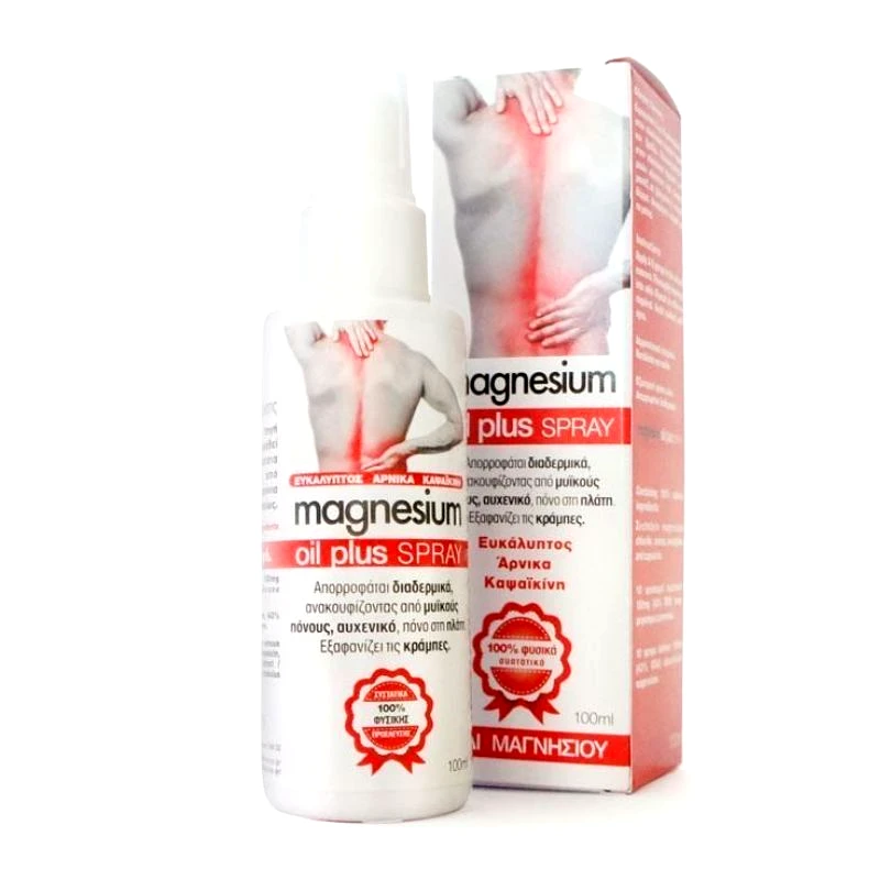 BIOPLUS BIOPLUS Magnesium Oil Spray Plus Για Μυϊκούς Πόνους 100ml