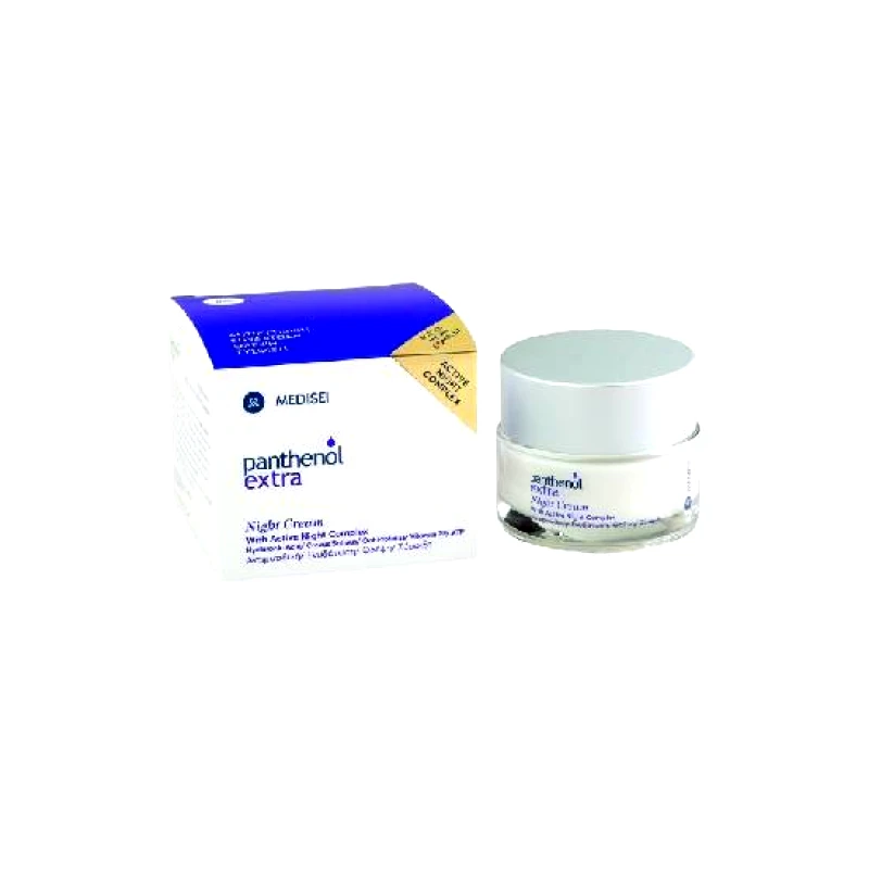 PANTHENOL MEDISEI Panthenol Extra Night Cream Αντιγηραντική Κρέμα Νύχτας 50ml