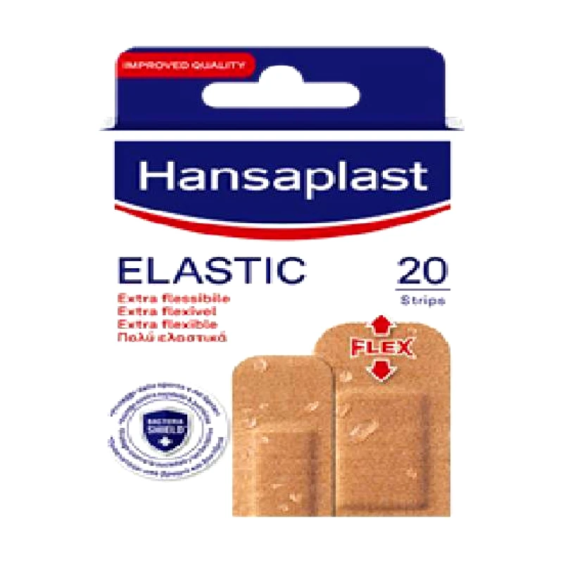 HANSAPLAST HANSAPLAST Επιθέματα Elastic 20 Τεμάχια
