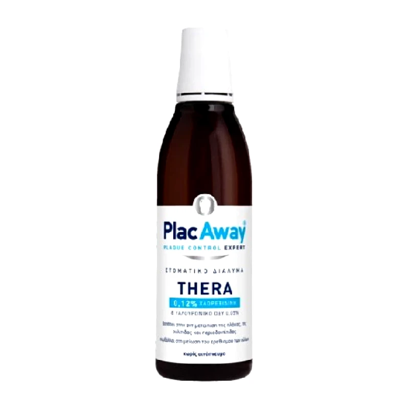 PLAC AWAY PLAC AWAY THERA PLUS 0,12% ΣΤΟΜΑΤΙΚΟ ΔΙΑΛΥΜΑ 250ML