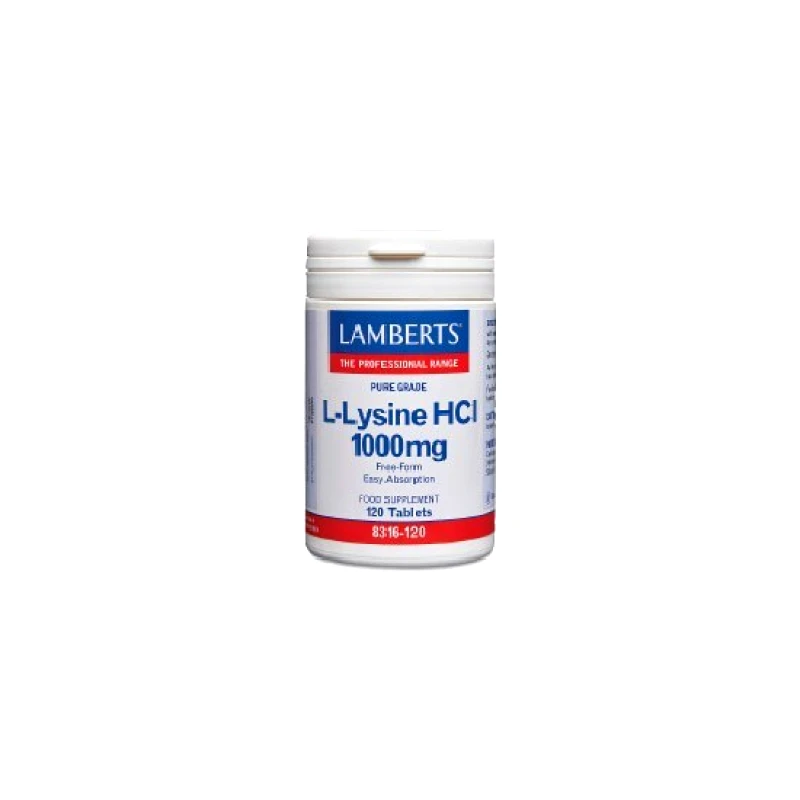 LAMBERTS LAMBERTS L-Lysine 1.000mg 120tabs 