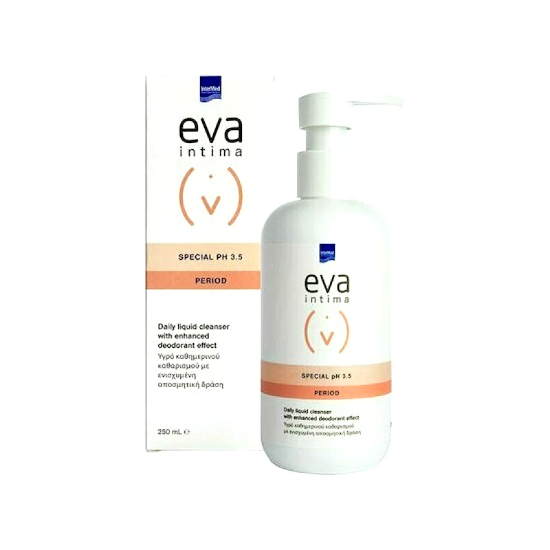 INTERMED INTERMED Eva Intima Special Period Υγρό Καθαρισμού Ευαίσθητης Περιοχής pH 3.5 250ml