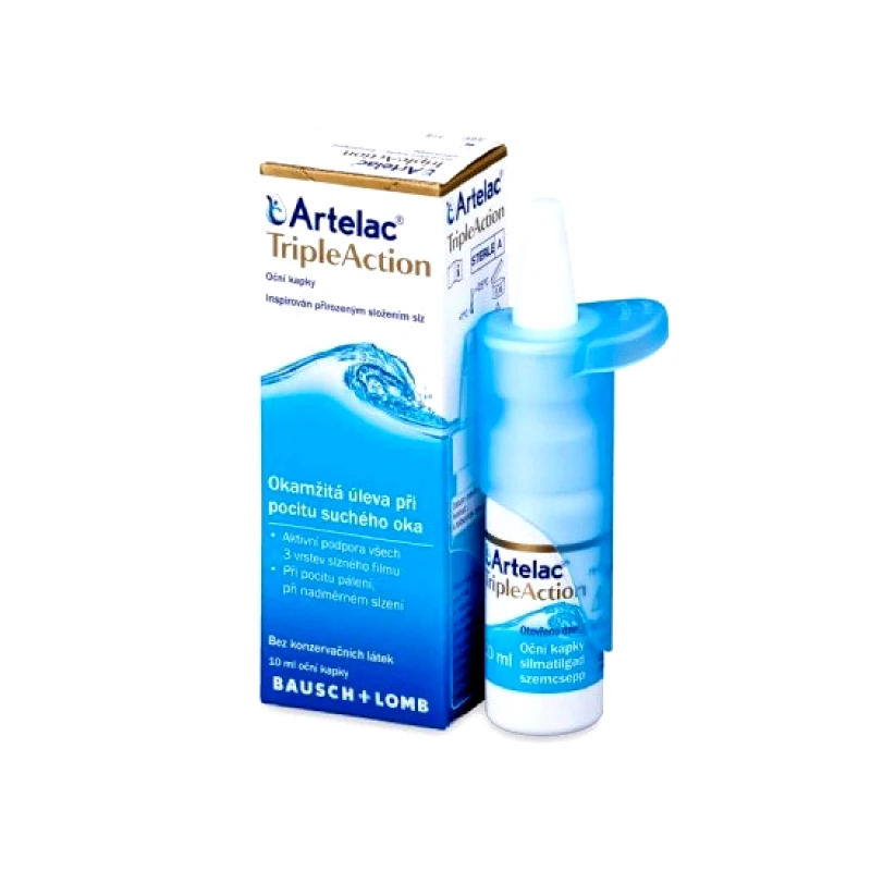 BAUSCH + LOMB BAUSCH & LOMB Artelac Ectoin Οφθαλμικές Σταγόνες 10ml