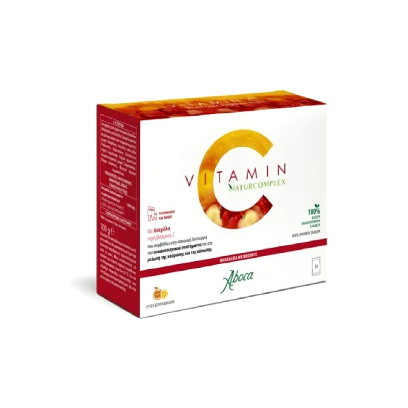 ABOCA ABOCA Vitamin C Naturacomplex Συμπλήρωμα Διατροφής για Ενίσχυση του Ανοσοποιητικού 20 Φακελάκια