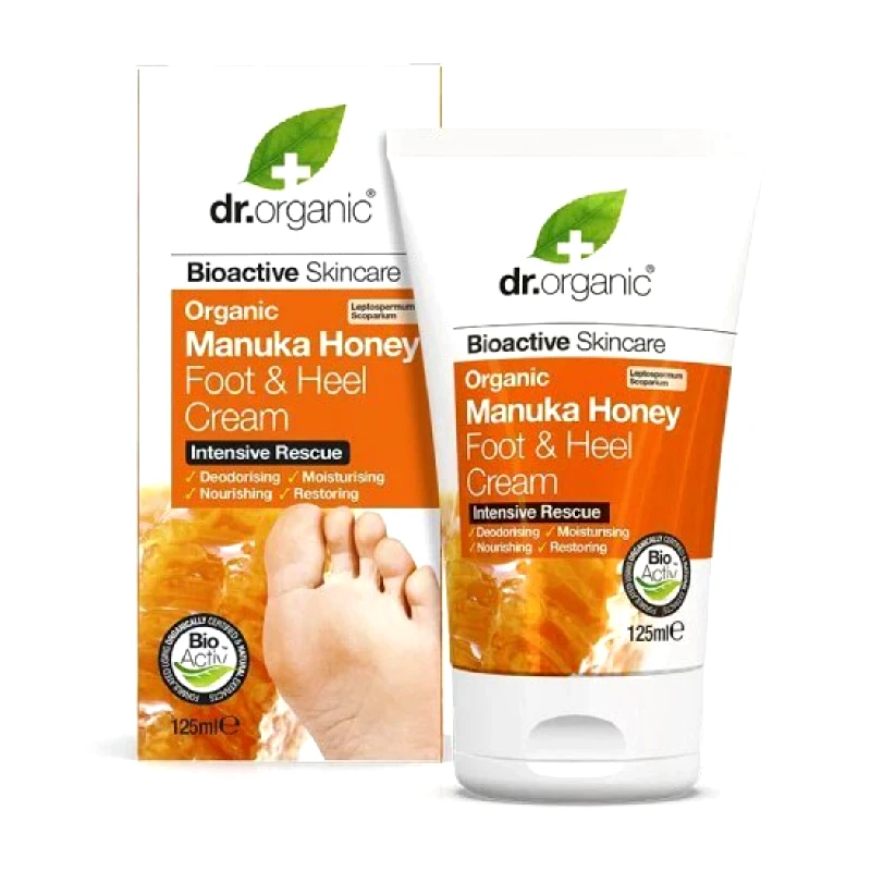 Dr ORGANIC DR.ORGANIC Manuka Honey Foot & Heel Cream 125ml