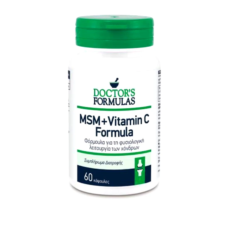 DOCTOR'S FORMULAS DOCTOR'S FORMULAS Msm + Vitamin C Formula 60caps