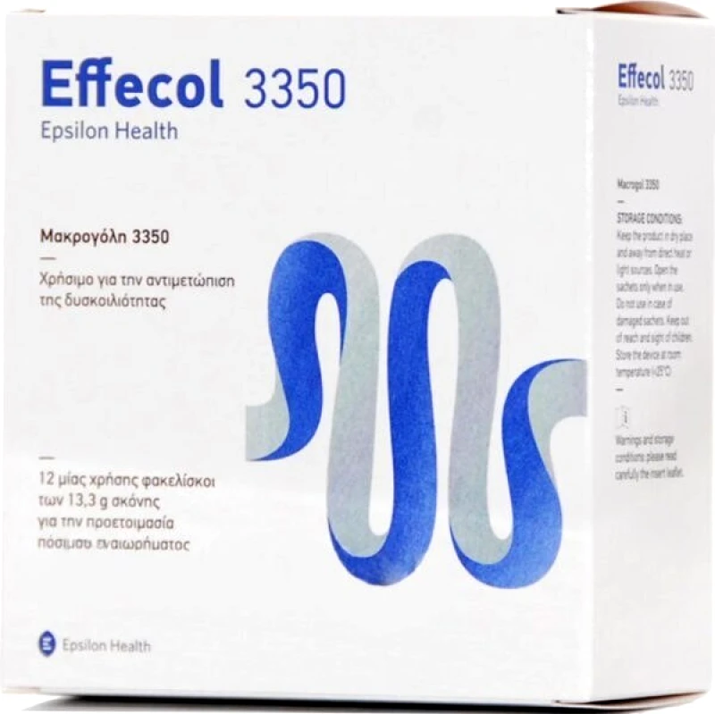 EPSILON HEALTH EPSILON HEALTH Effecol 3350 12 Φακελίσκοι 13,3gr