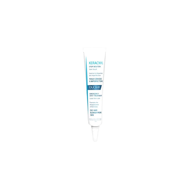 DUCRAY DUCRAY Keracnyl Stop Bouton Topical Gel Για Την Άμεση Αντιμετώπιση Των Τοπικών Ατελειών 10ml