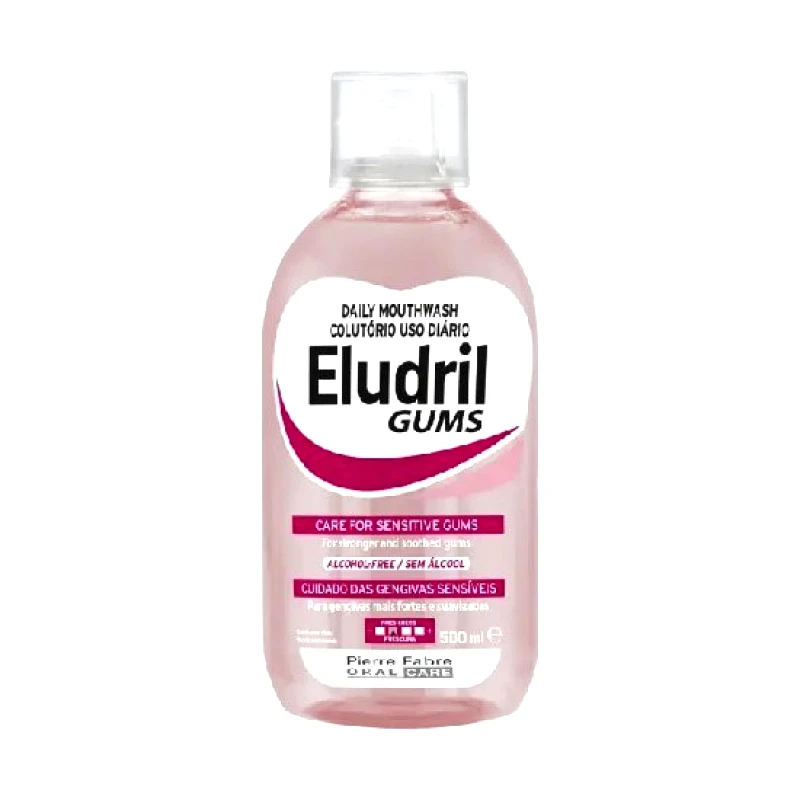ELGYDIUM ELGYDIUM Eludril Gums Στοματικό Διάλυμμα Για Ευαίσθητα Ούλα 500ml