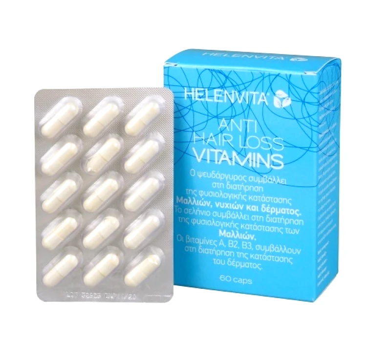 HELENVITA HELENVITA Anti Hair Loss Vitamins 60 Κάψουλες