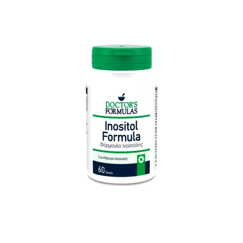 DOCTOR'S FORMULAS DOCTOR'S FORMULAS Inositol Συμπλήρωμα Διατροφής με Ινοσιτόλη Βιταμίνη B8 60caps
