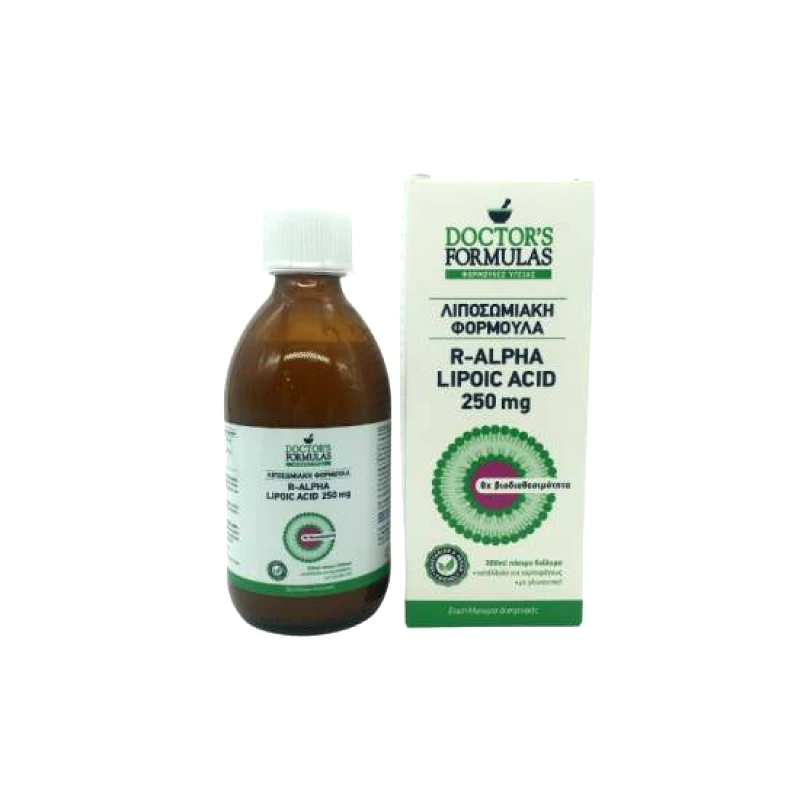 DOCTOR'S FORMULAS DOCTOR'S FORMULAS R-Alpha Lipoic Acid 250mg 12213 300ml