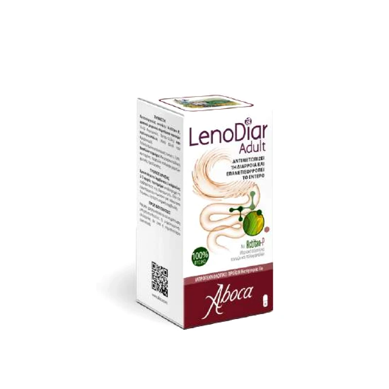 ABOCA ABOCA Lenodiar Adult Αντιμετωπίζει Διάρροια 20caps