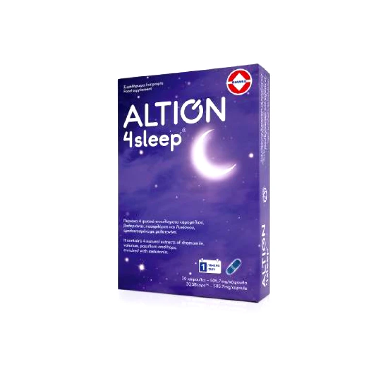 ΒΙΑΝ ALTION 4Sleep Συμπλήρωμα Για Τον Ύπνο 30 κάψουλες