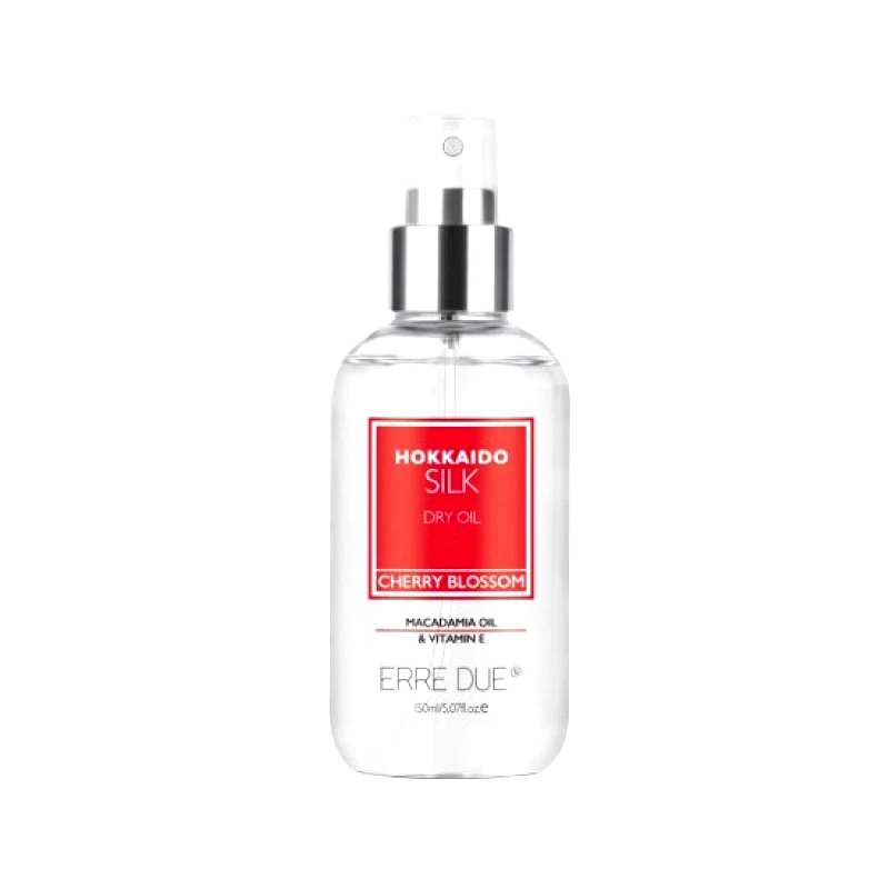 ERRE DUE ERRE DUE Hokkaido Silk Dry Body Oil Cherry Blossom With Vitamin E 150ml