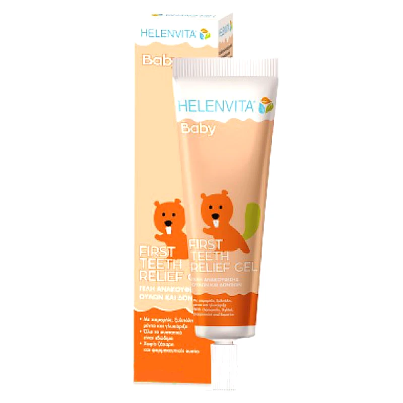 HELENVITA Helenvita Baby First Teeth Relief Gel Γέλη Ανακούφισης Ούλων & Δοντιών 30ml