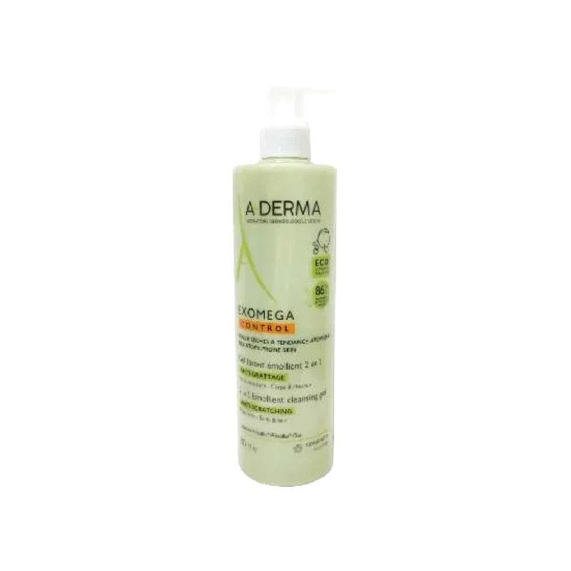 A-DERMA A-DERMA Exomega Gel Lavant Emollient 2 in 1 500ml