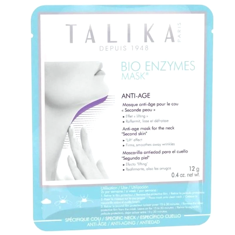 TALIKA TALIKA Bio Enzymes Anti Aging Neck Mask 1 Τεμάχιο