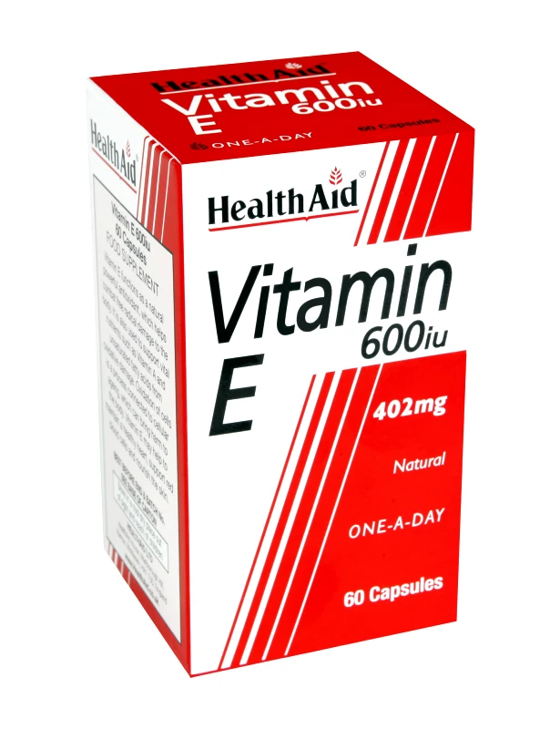 HEALTH AID HEALTH AID Vitamin E 600iu 60caps
