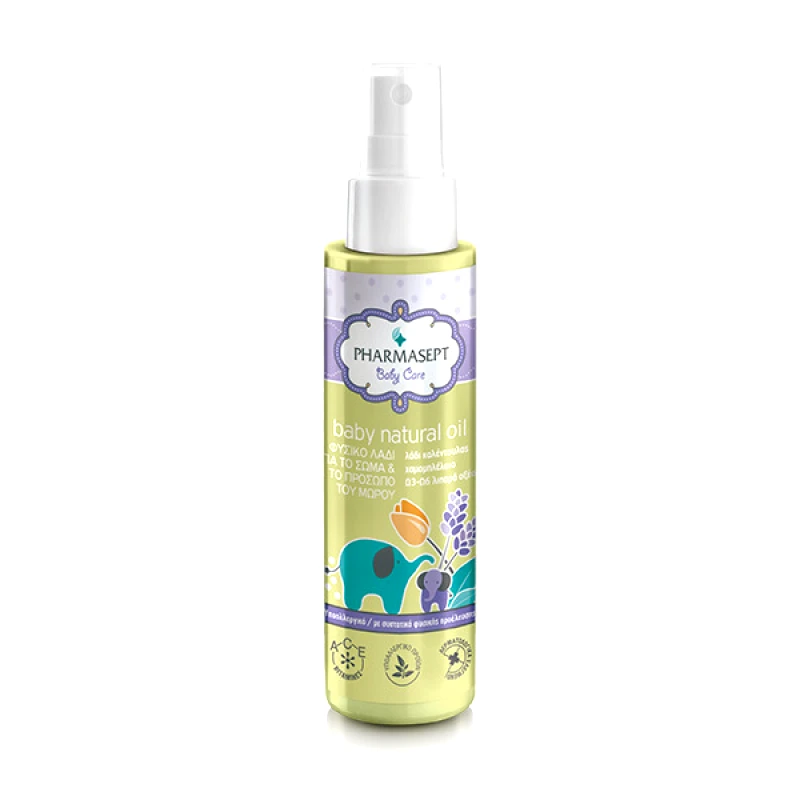 PHARMASEPT PHARMASEPT Tol Velvet Baby Natural Oil Βρεφικό Βρεφικό Λάδι Για Σώμα & Πρόσωπο 100ml