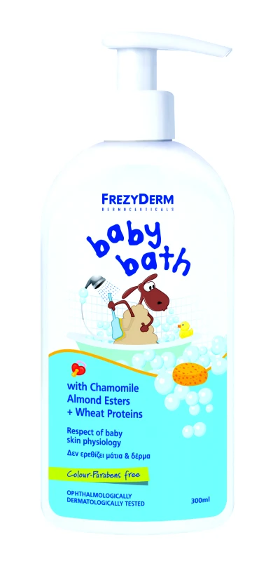 FREZYDERM FREZYDERM Baby Bath Βρεφικό Αφρόλουτρο 200ml + ΔΩΡΟ 100ml