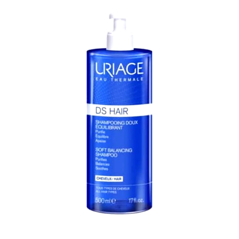 URIAGE URIAGE DS Hair Απαλό Σαμπουάν Εξισορρόπησης 500ml