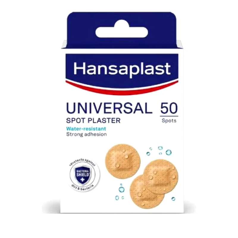 HANSAPLAST Hansaplast Universal Στρογγυλά Επιθέματα 50 Τεμάχια