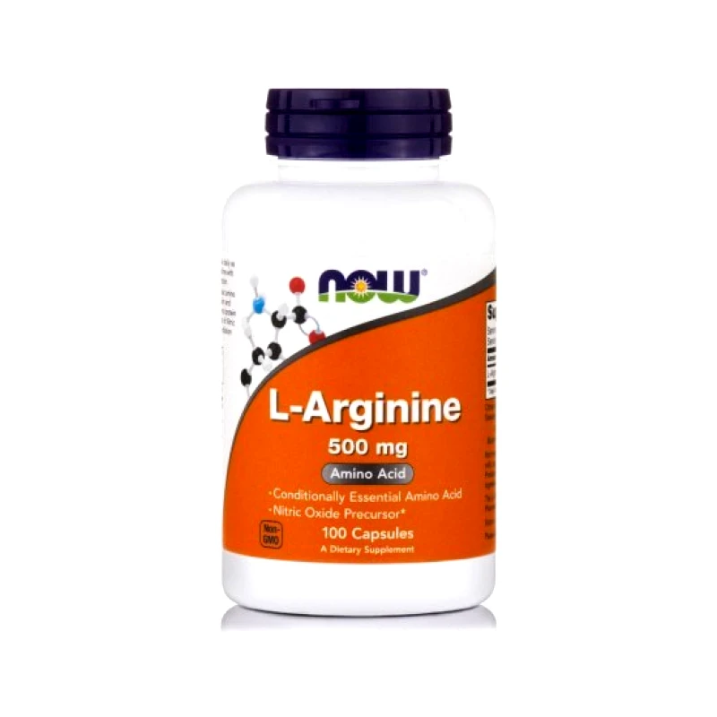 NOW FOODS NOW FOODS L-Arginine 500mg 100 Kάψουλες