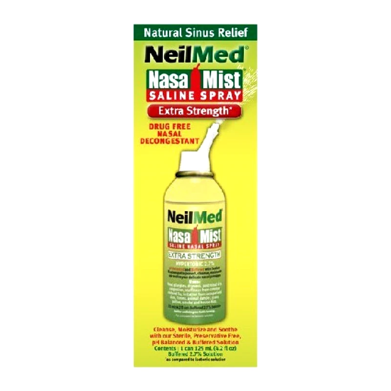 NEILMED NEILMED Nasa Mist Saline Spray Hypertonic 2.7% 125ml