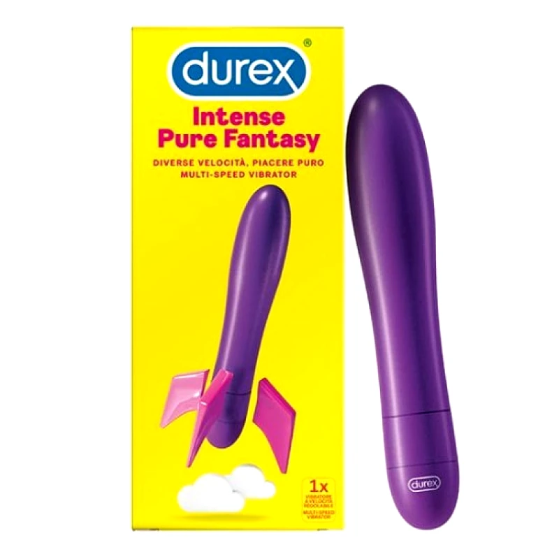 DUREX DUREX Intense Pure Fantasy Vibrator 17.5cm Purple 1 Τεμάχιο