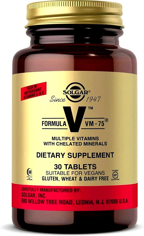 SOLGAR SOLGAR Formula VM-75 30 Ταμπλέτες