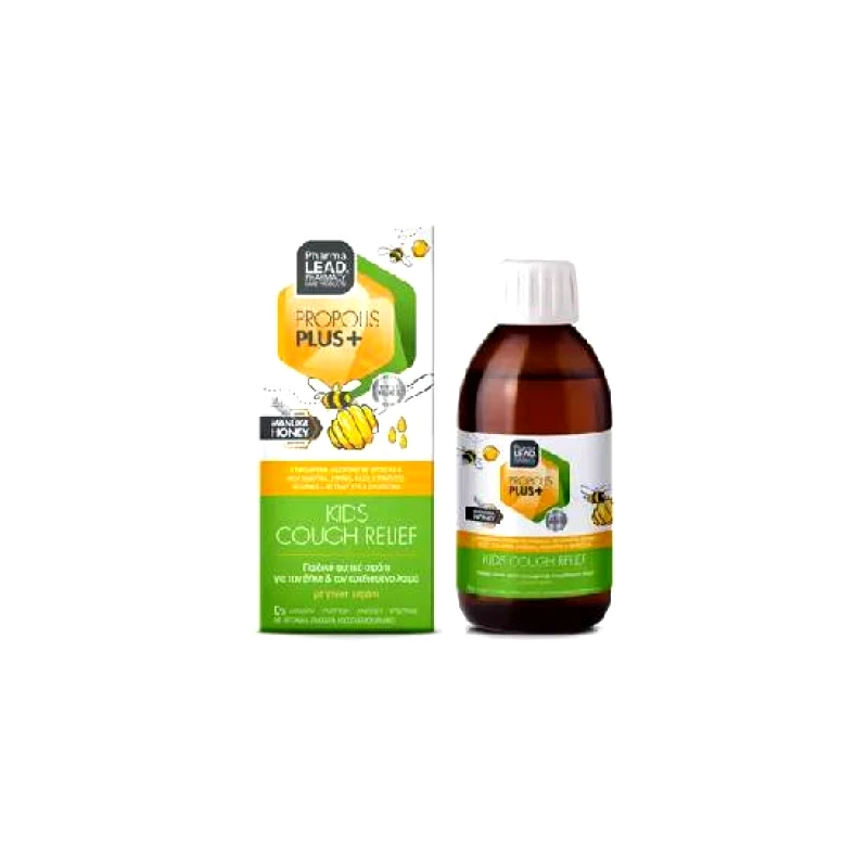 PHARMALEAD PHARMALEAD Propolis Plus Παιδικό Σιρόπι Με Μέλι Μανούκα & Προβιοτικά 200ml