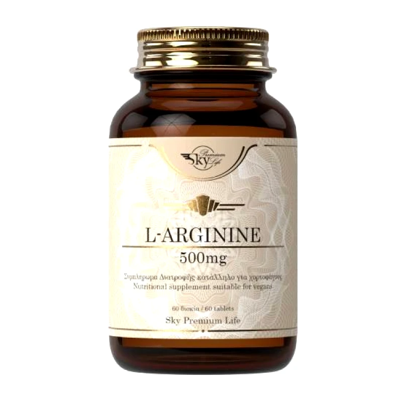 SKY PREMIUM LIFE SKY PREMIUM LIFE L-Arginine 500mg 60 Ταμπλέτες