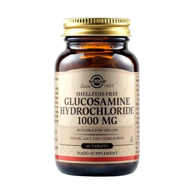 SOLGAR SOLGAR Glucosamine HCL 1000mg 60 Ταμπλέτες