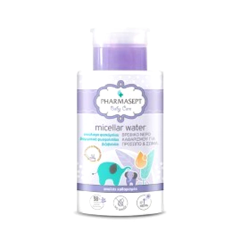 PHARMASEPT PHARMASEPT Baby Care Micellar Water Βρεφικό Νερό Καθαρισμού Για Πρόσωπο & Σώμα 300ml