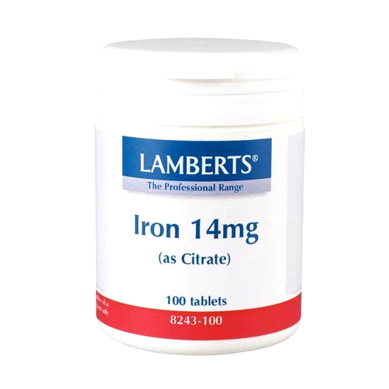 LAMBERTS LAMBERTS Iron 14mg 100 Tabs