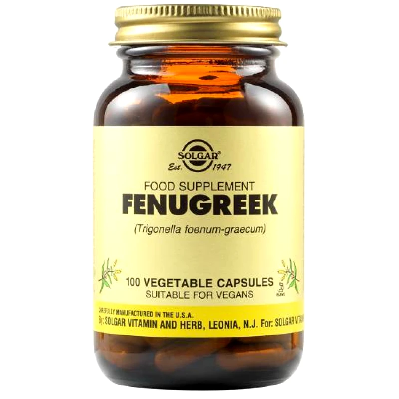 SOLGAR SOLGAR Fenugreek 100 Κάψουλες