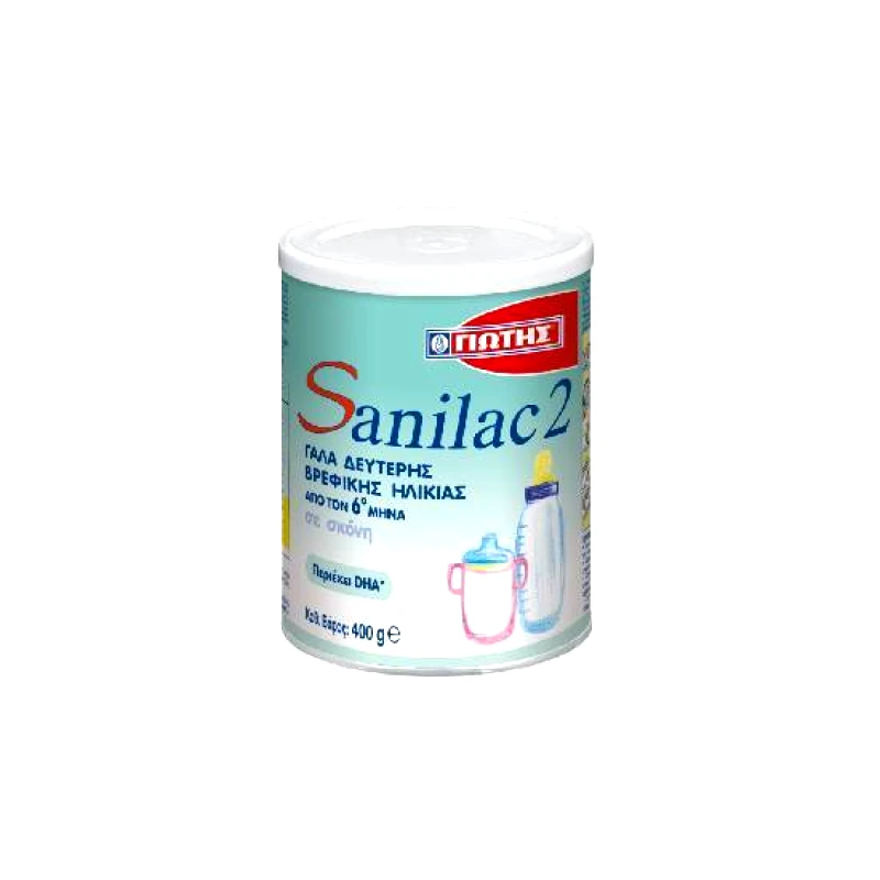 SANILAC SANILAC No2 Βρεφικό Γάλα 400gr