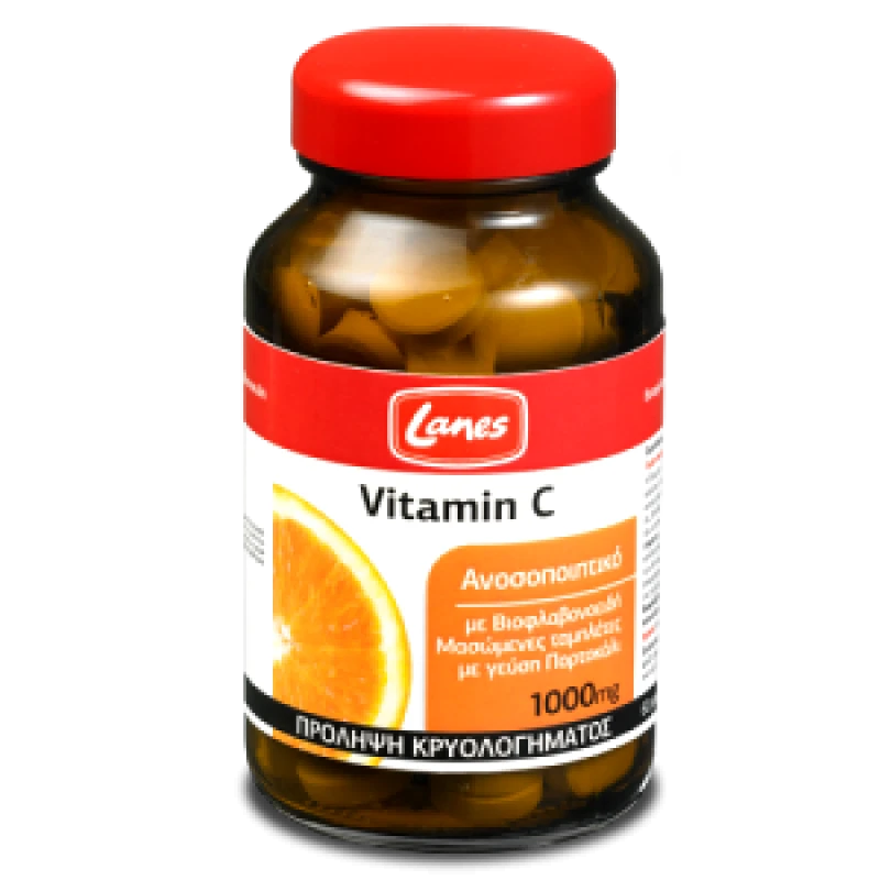 LANES LANES Vitamin C 1000mg 60 Ταμπλέτες