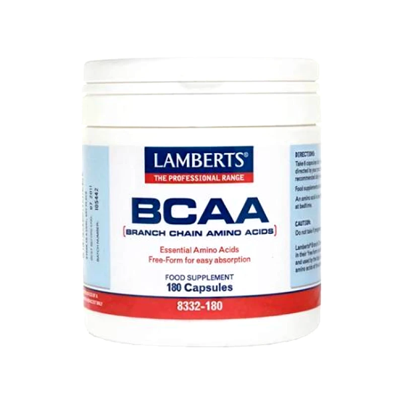 LAMBERTS LAMBERTS BCAA Branch Chain Amino Acids 180 Caps